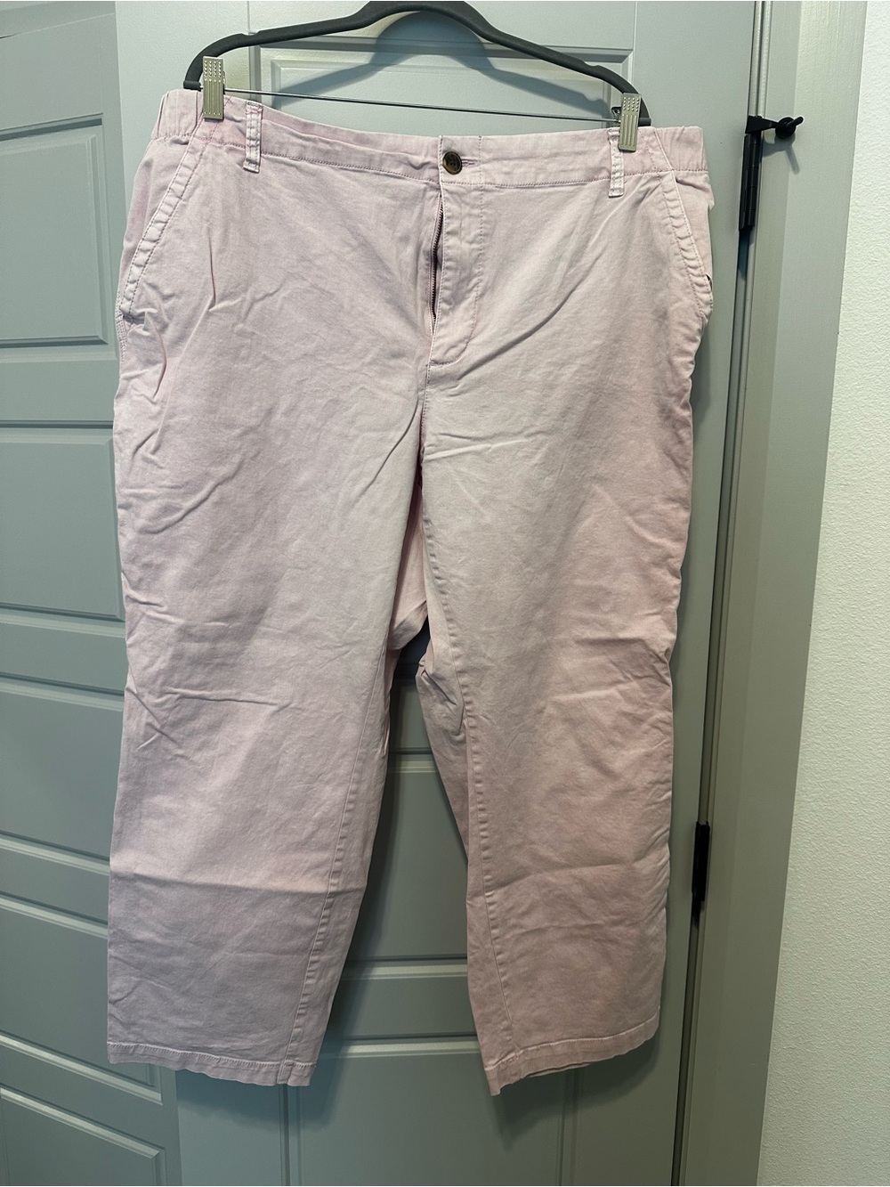 Old Navy Light Pink Cotton Chino Pants